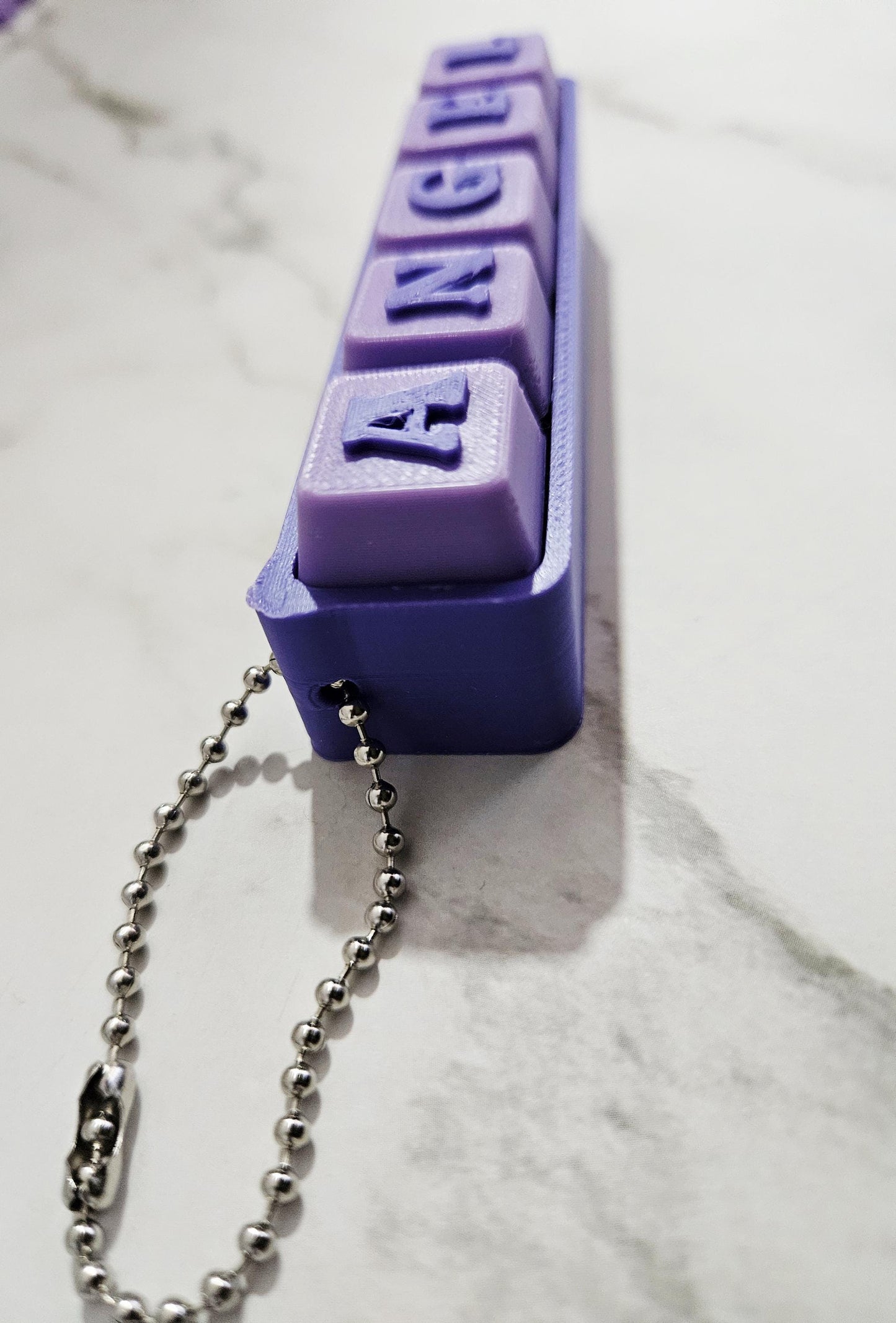 Personalized Name Keycap Keychain – Mechanical Keyboard Clicker Fidget Toy