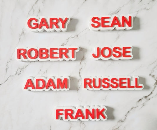 Personalized 3D Printed Name for Desk - Custom Office Desk Sign, Modern Decor