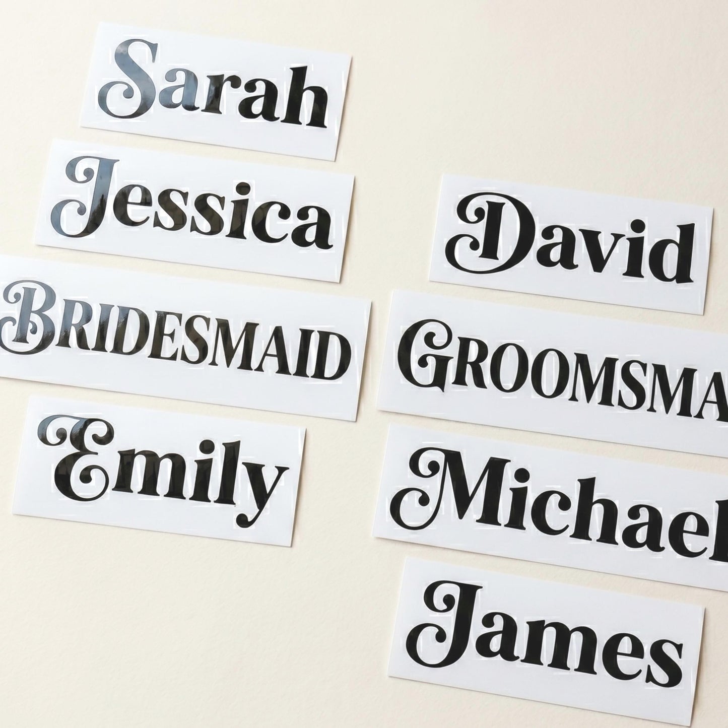 Custom Name Vinyl Decal, Personalized Stickers for Tumblers, Glass & Mugs, Bridesmaid Proposal Gift