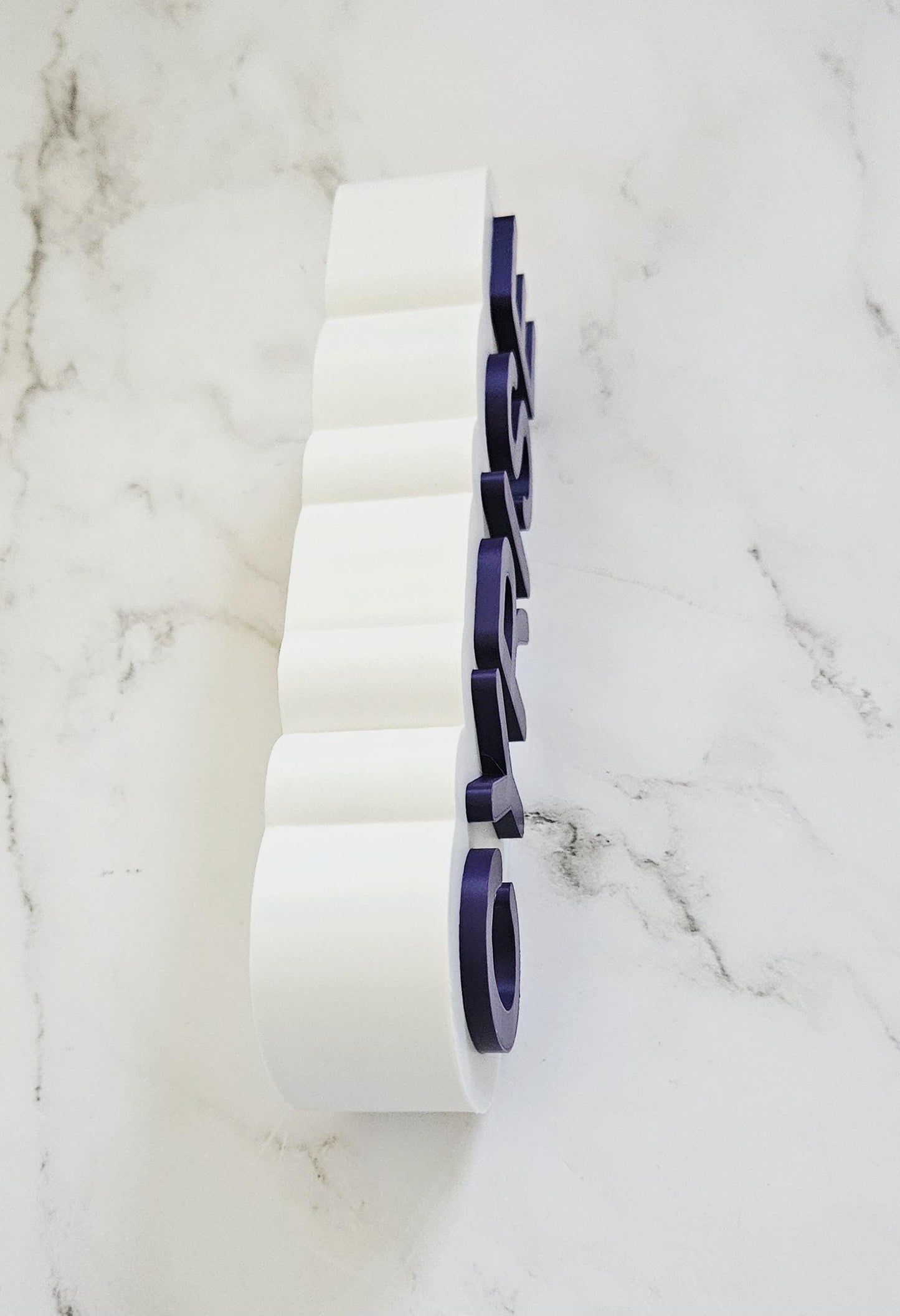 Personalized 3D Printed Name for Desk - Custom Office Desk Sign, Modern Decor
