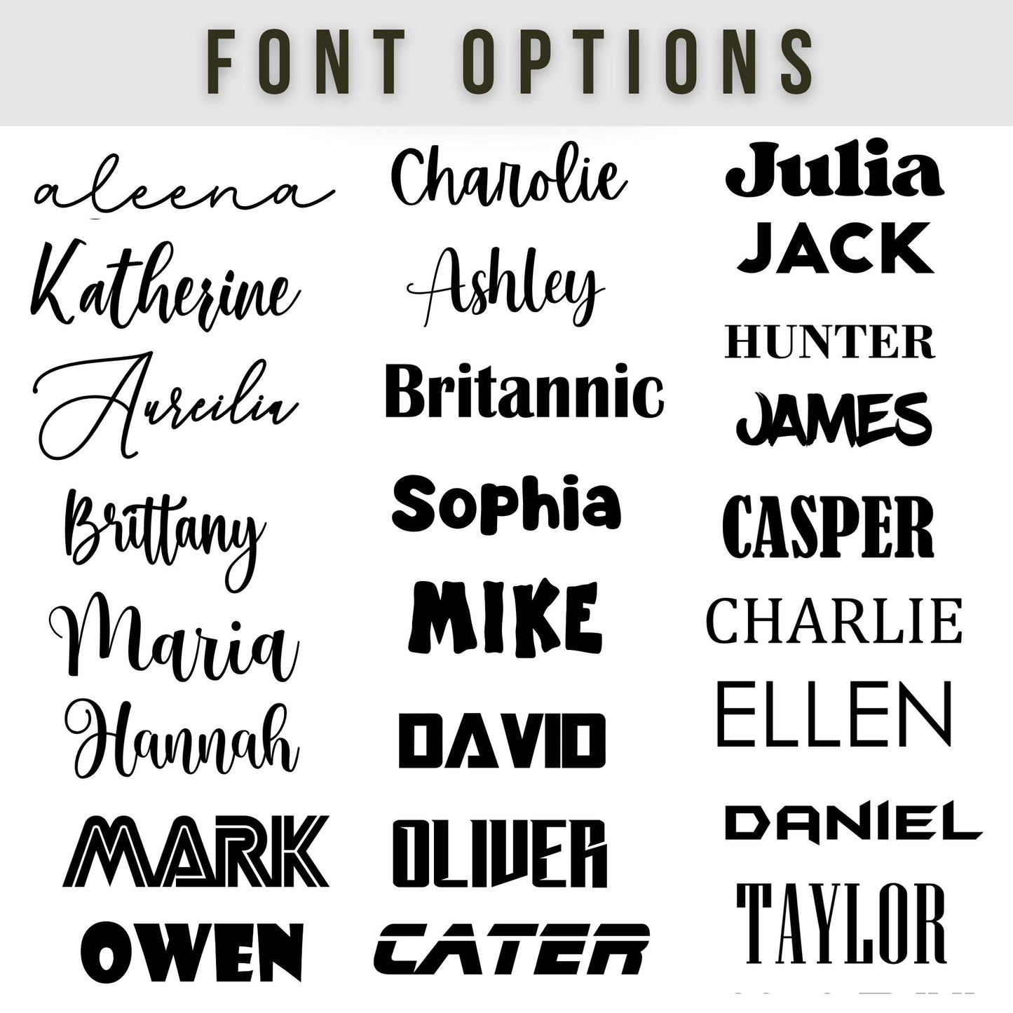 Custom Name Vinyl Decals, Party Stickers for tumblers, water bottles